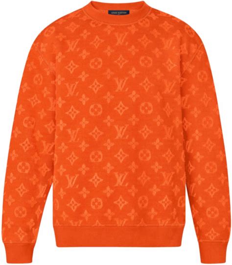 louis vuitton pullover herren orange|louis vuitton sweater.